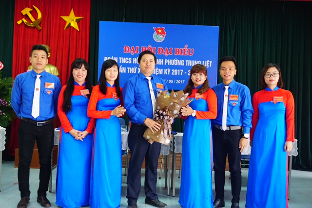 Đại hội đại biểu Đoàn TNCS Hồ Chí Minh phường Trung Liệt: “Đoàn kết - Xung kích - Sáng tạo - Hội nhập - Phát triển”