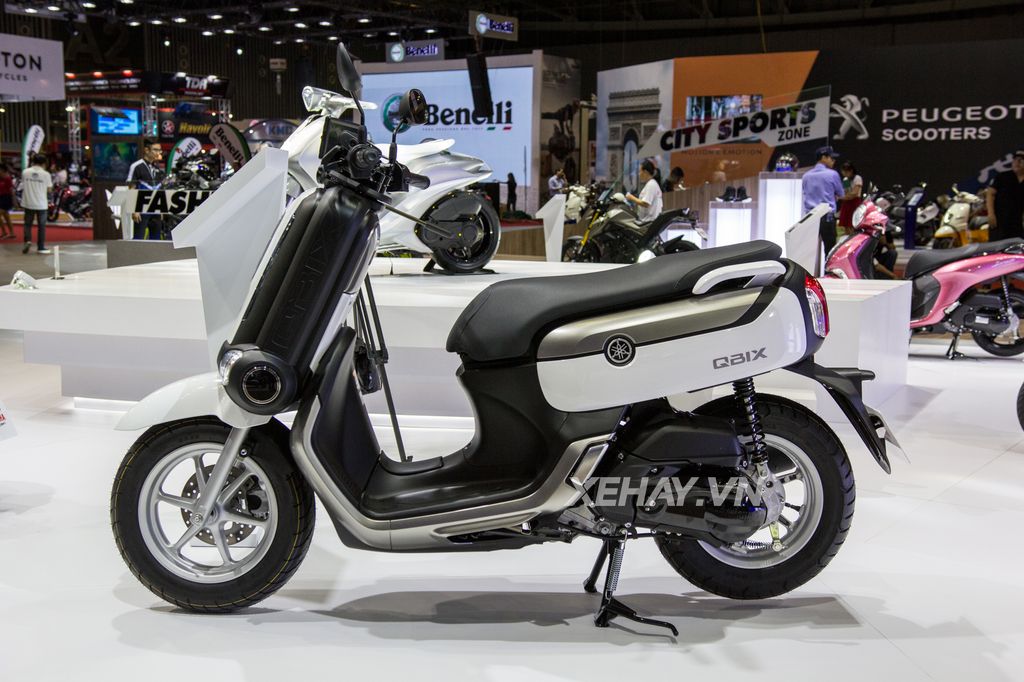 Xe ga “kì lạ” Yamaha QBIX xuất hiện tại triển lãm Mô tô, Xe máy Việt Nam 2017
