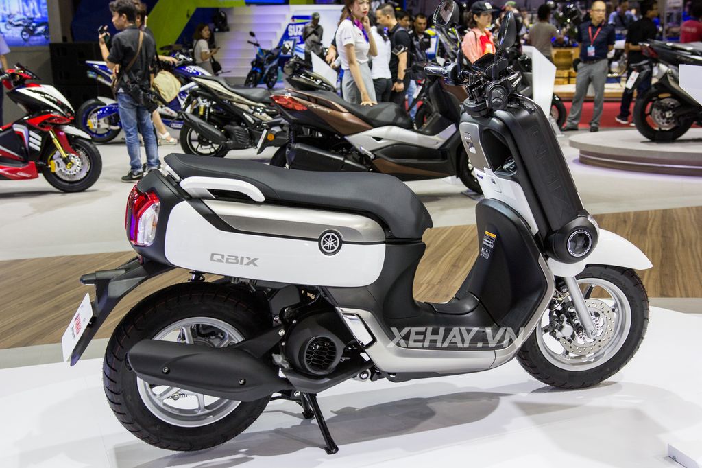 Xe ga “kì lạ” Yamaha QBIX xuất hiện tại triển lãm Mô tô, Xe máy Việt Nam 2017