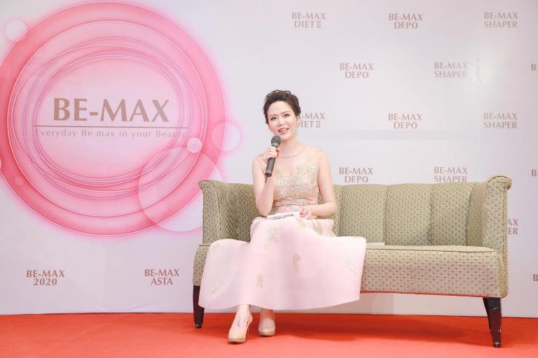 Hoa hậu Thu Thủy rạng rỡ trong buổi ra mắt thương hiệu làm đẹp Nhật Bản BE-MAX