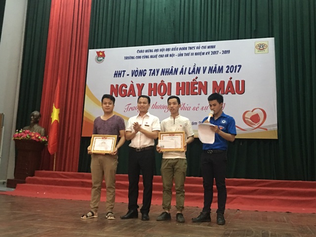 Tuổi trẻ HHT hiến máu tình nguyện