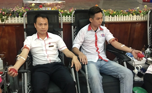 Tuổi trẻ HHT hiến máu tình nguyện