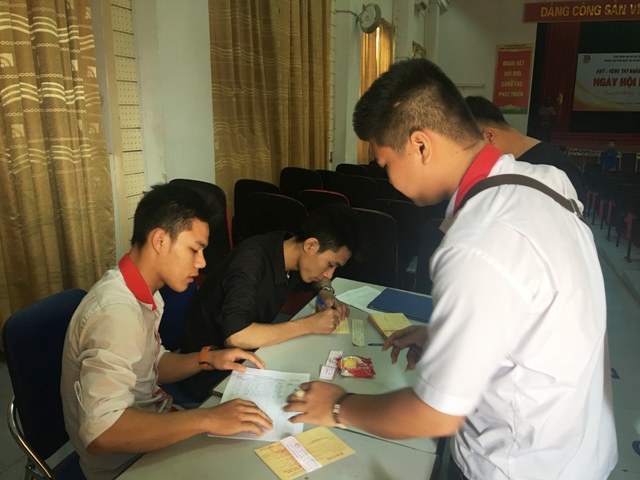 Tuổi trẻ HHT hiến máu tình nguyện