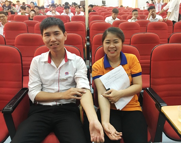 Tuổi trẻ HHT hiến máu tình nguyện
