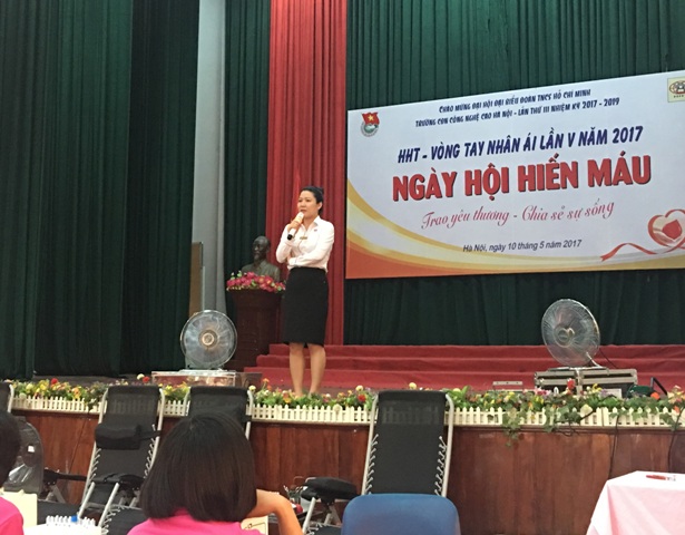 Tuổi trẻ HHT hiến máu tình nguyện