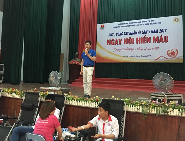 Tuổi trẻ HHT hiến máu tình nguyện
