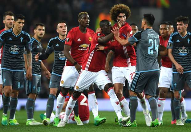 Man Utd 1-1 Celta Vigo: Sự căng thẳng và những chiếc thẻ đỏ
