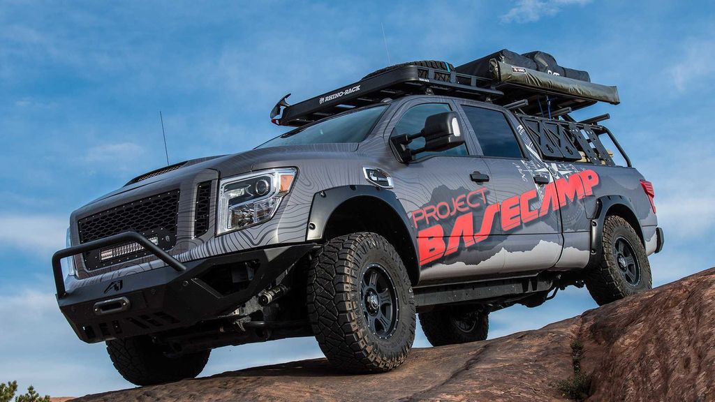 Nissan Titan XD Project Basecamp - chiếc xe chuyên dụng cho những cuộc phiêu lưu dài ngày