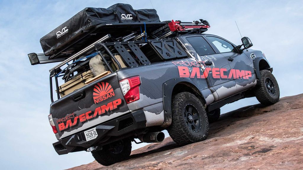 Nissan Titan XD Project Basecamp - chiếc xe chuyên dụng cho những cuộc phiêu lưu dài ngày