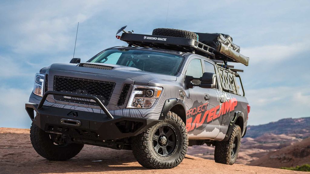 Nissan Titan XD Project Basecamp - chiếc xe chuyên dụng cho những cuộc phiêu lưu dài ngày