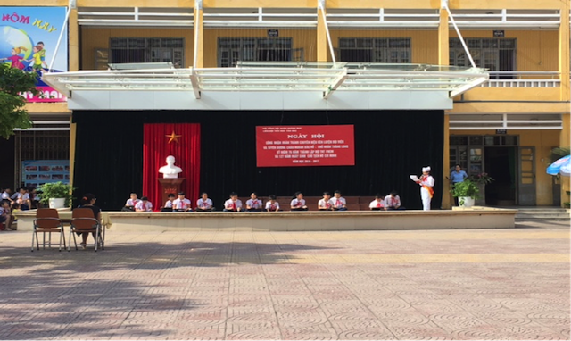 Trường Tiểu học Tân Mai tưng bừng các hoạt động kỉ niệm 76 năm thành lập Đội TNTP Hồ Chí Minh