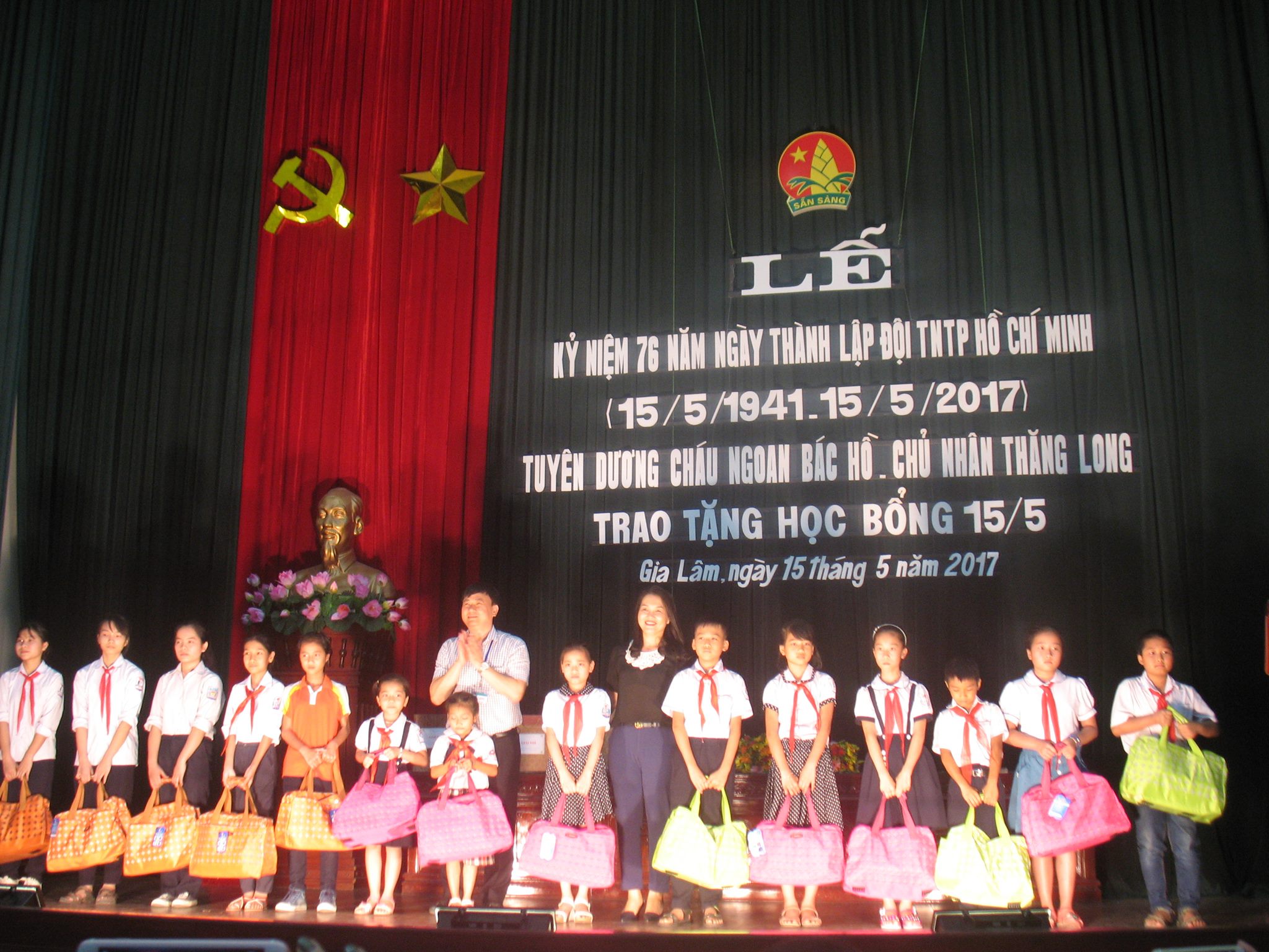 Hội đồng Đội huyện Gia Lâm: Tuyên dương 20 thiếu nhi là Cháu ngoan Bác Hồ - Chủ nhân Thăng Long