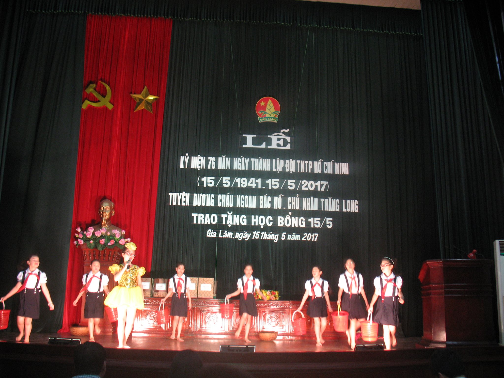 Hội đồng Đội huyện Gia Lâm: Tuyên dương 20 thiếu nhi là Cháu ngoan Bác Hồ - Chủ nhân Thăng Long