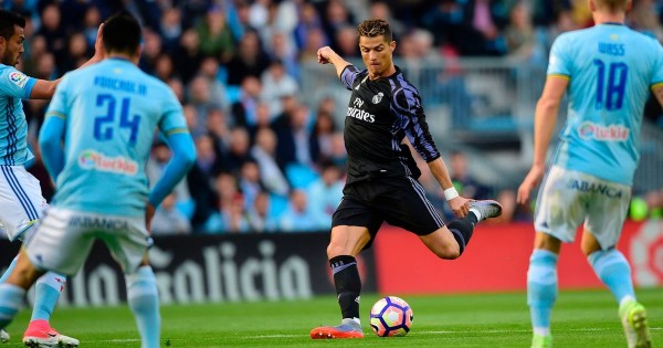Celta Vigo 1-4 Real Madrid: Kền kền chạm tay vào ngôi vô địch