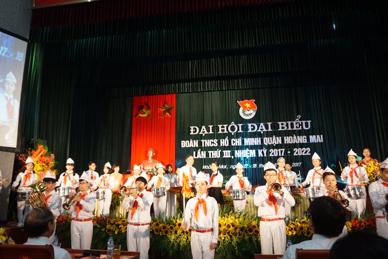 Đồng chí Nguyễn Thái Sơn tái đắc cử chức danh Bí thư Đoàn thanh niên Quận Hoàng Mai