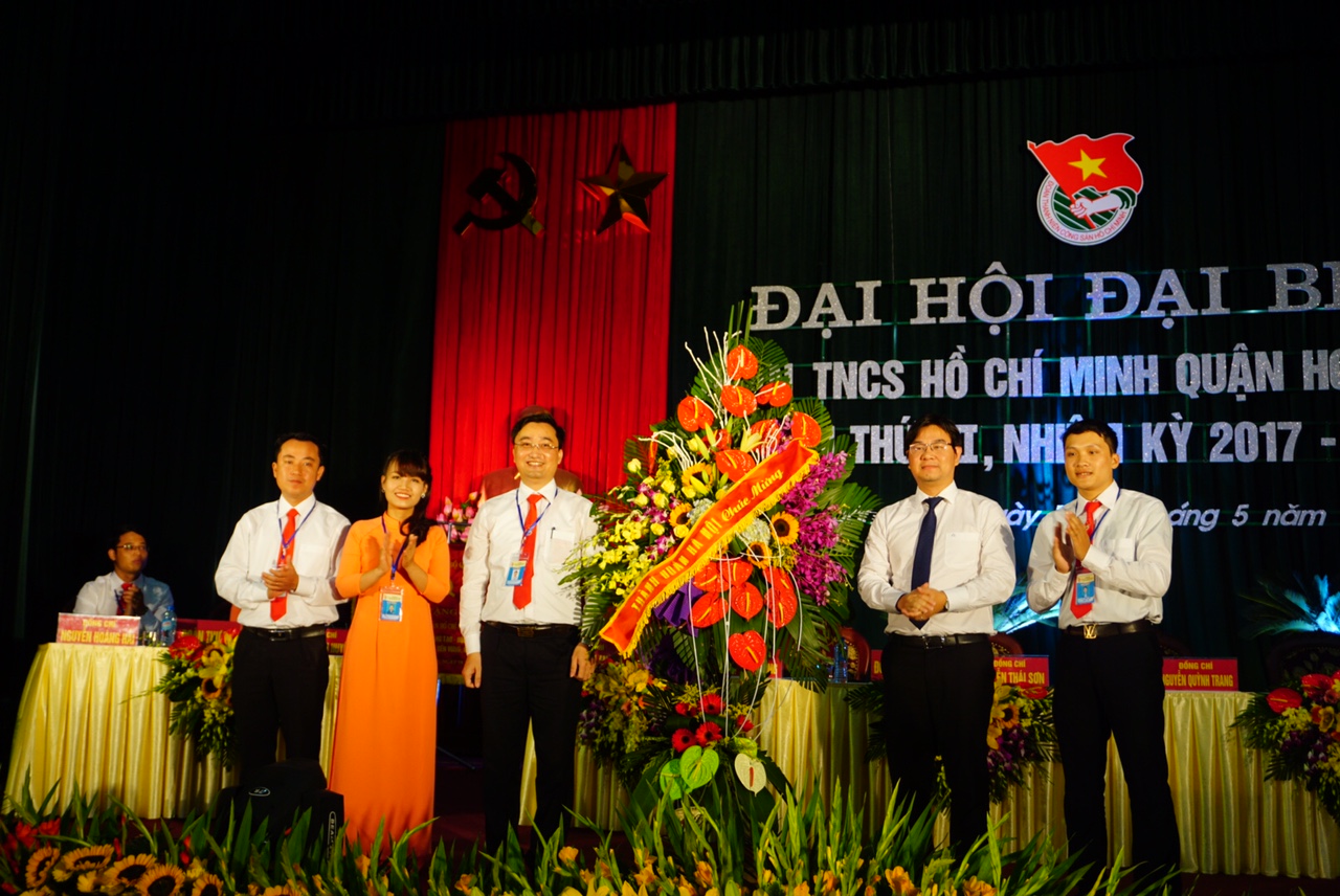 Đồng chí Nguyễn Thái Sơn tái đắc cử chức danh Bí thư Đoàn thanh niên Quận Hoàng Mai