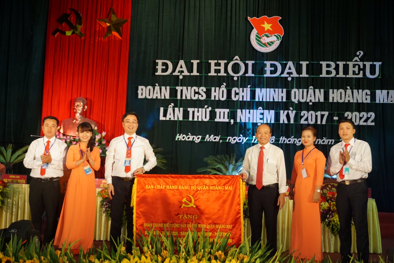 Đồng chí Nguyễn Thái Sơn tái đắc cử chức danh Bí thư Đoàn thanh niên Quận Hoàng Mai