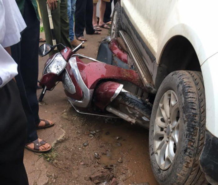 Thái Nguyên: Sau khi gây tai nạn, tài xế lớn tiếng doạ nạt cả lực lượng chức năng