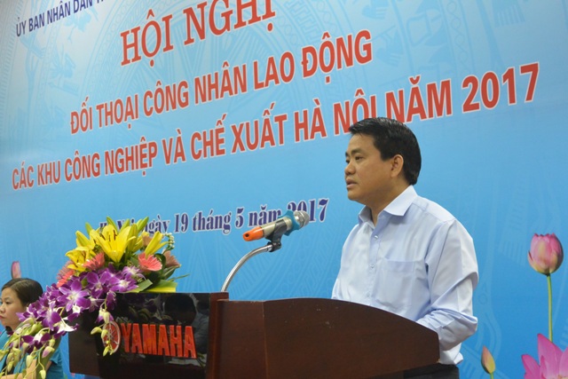 Hà Nội luôn quan tâm và tạo điều kiện tốt nhất cho các doanh nghiệp và người lao động