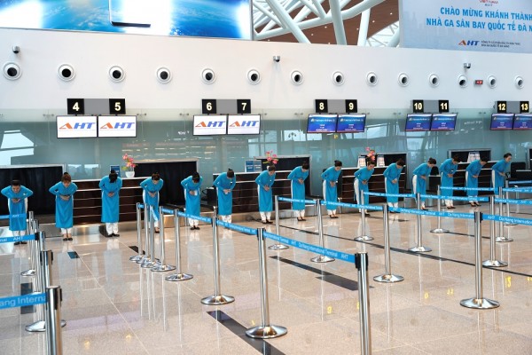 Vietnam Airlines tổ chức lễ khai trương hệ thống dịch vụ tại Nhà ga Quốc tế T2 Đà Nẵng