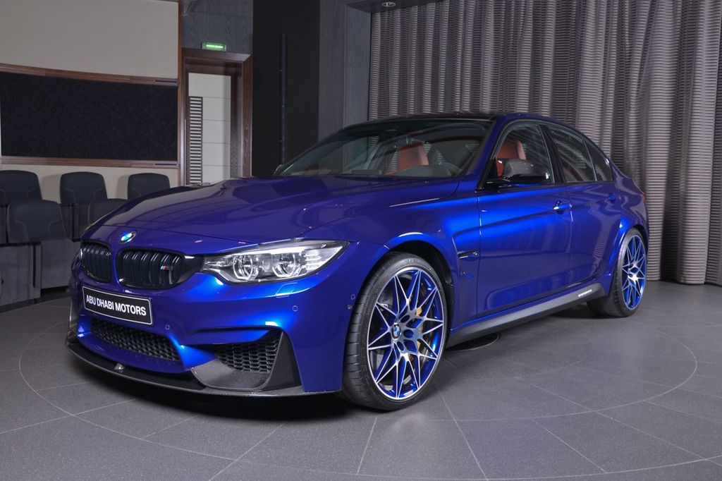 BMW M3 San Marino Blue bắt mắt với ngoại thất và nội thất nâng cấp