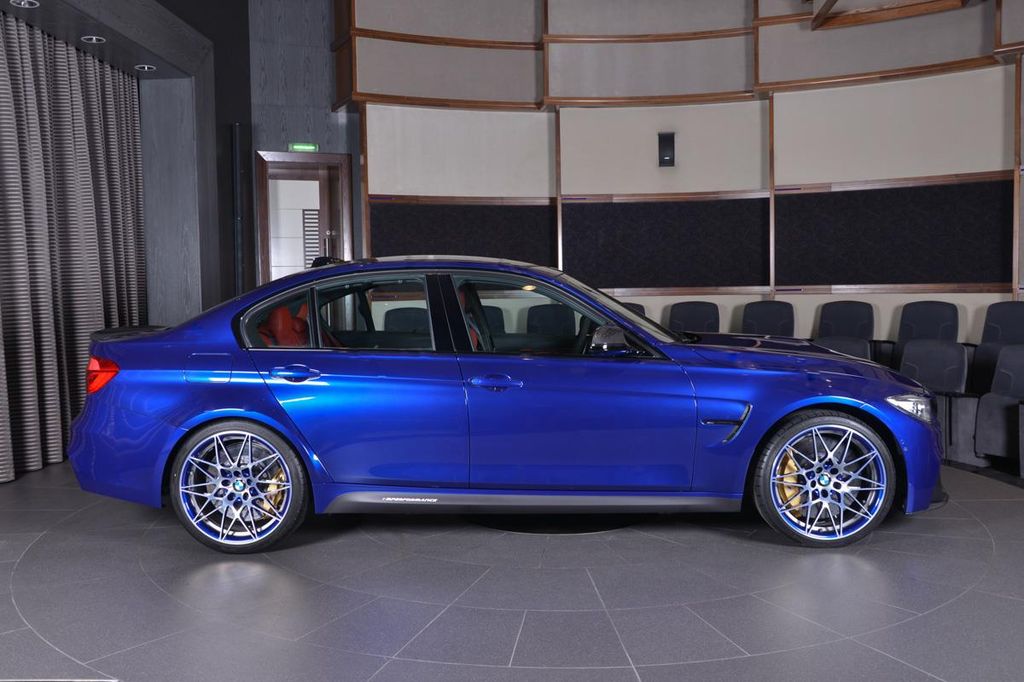 BMW M3 San Marino Blue bắt mắt với ngoại thất và nội thất nâng cấp