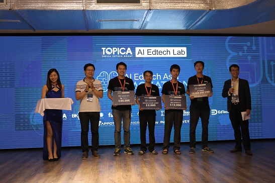 Ứng dụng học tiếng Anh cho trẻ em thông minh của 4 chàng trai đoạt giải Nhất Edtech Asia Hackathon 2017