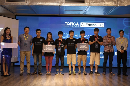 Ứng dụng học tiếng Anh cho trẻ em thông minh của 4 chàng trai đoạt giải Nhất Edtech Asia Hackathon 2017