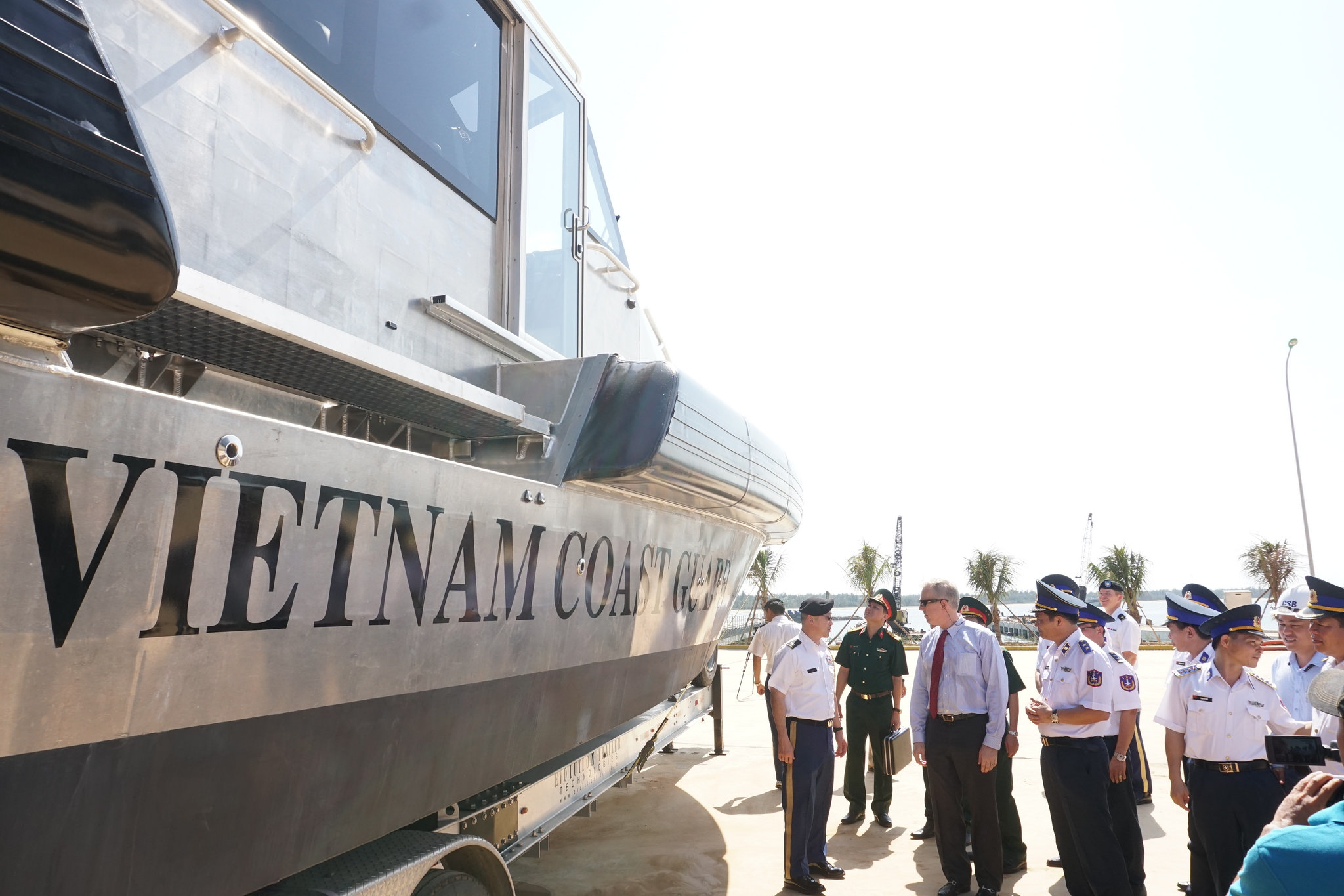 Mỹ chuyển giao 6 tàu tuần tra cho Cảnh sát Biển Việt Nam
