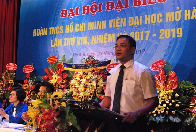Đồng chí Đỗ Ngọc Anh tái cử chức danh Bí thư Đoàn Viện Đại học Mở Hà Nội