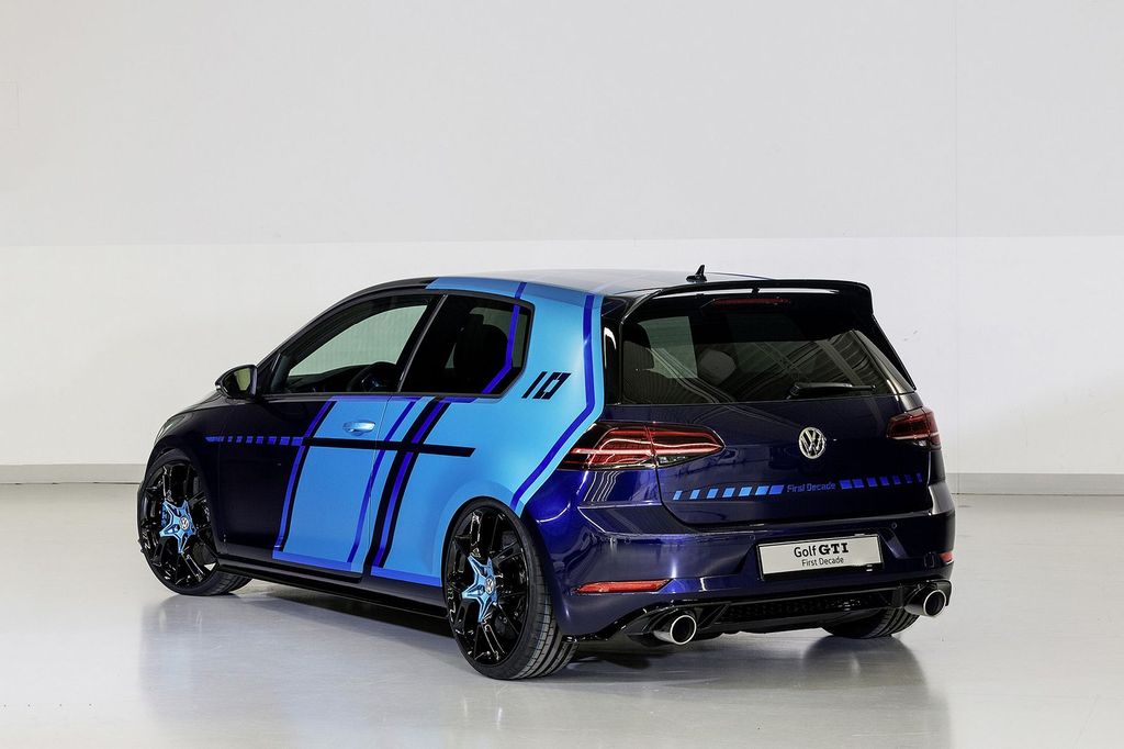 Volkswagen Golf GTI First Decade concept nhận được hệ truyền động hybrid 404 mã lực