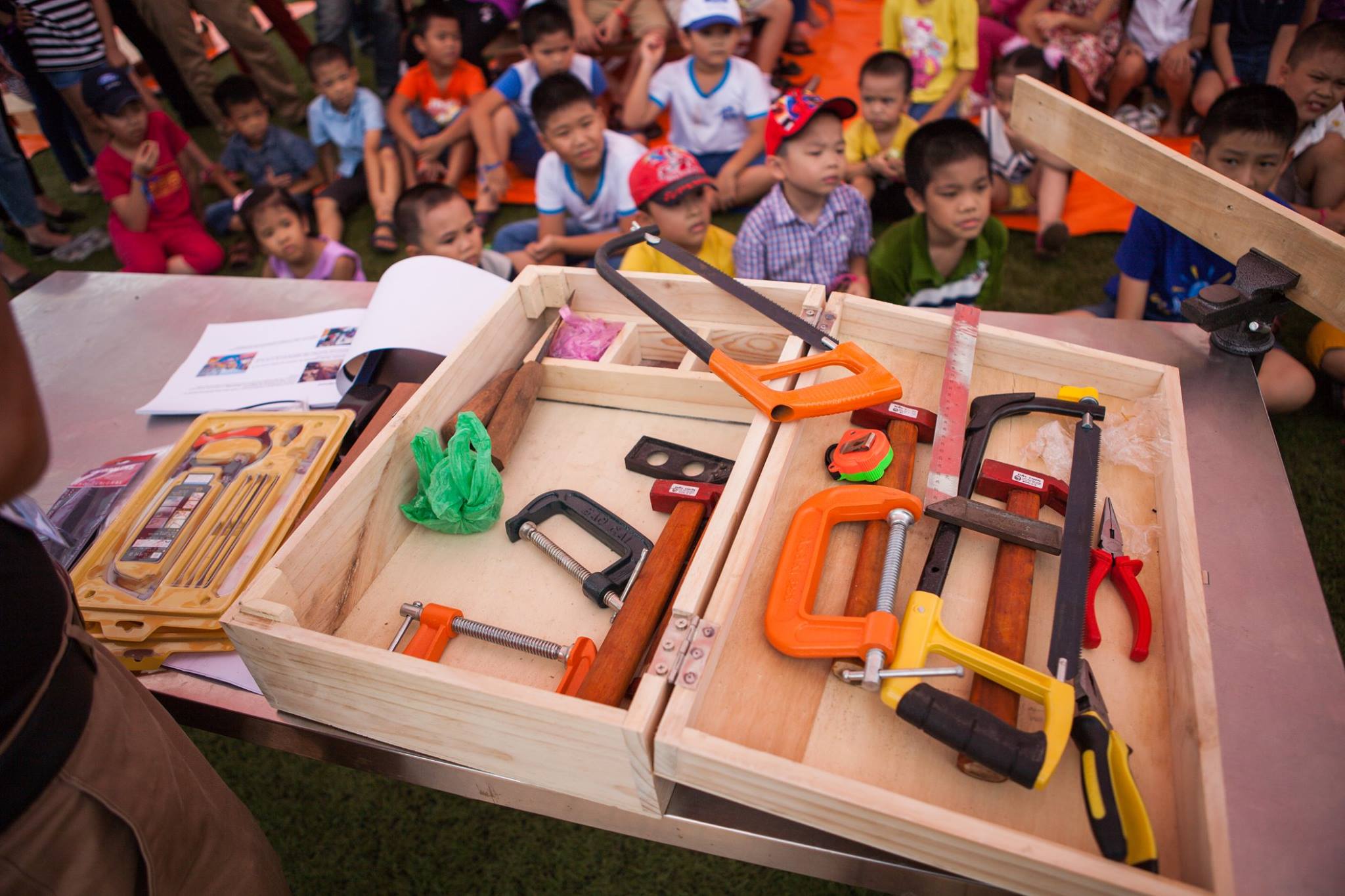 Workshop mộc miễn phí cho thiếu nhi