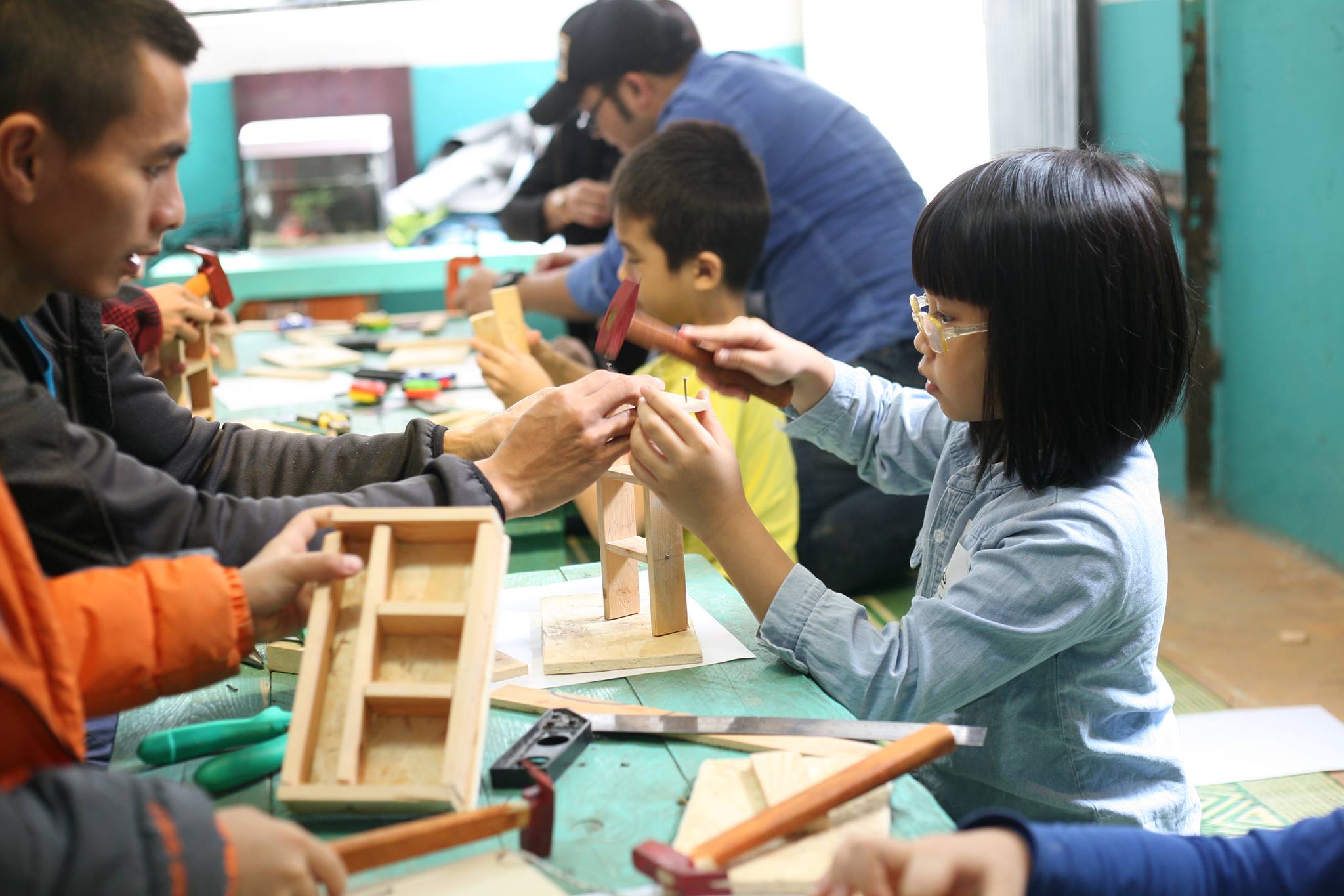 Workshop mộc miễn phí cho thiếu nhi