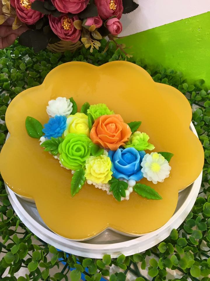 Thạch rau câu nghệ thuật “hút” giới trẻ Hà Thành
