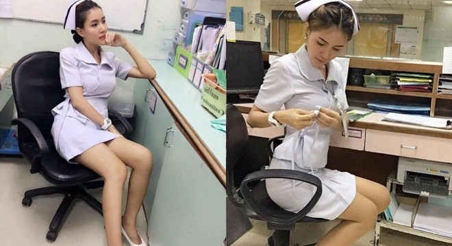 Mặc đồng phục quá gợi cảm, nữ y tá bị buộc thôi việc