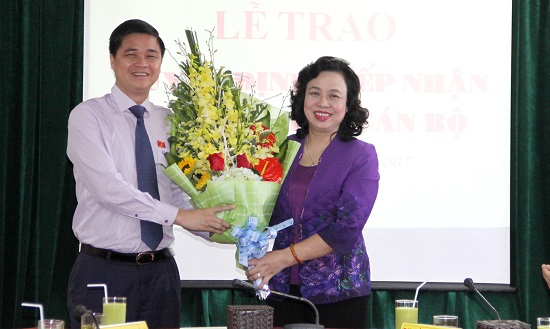 Đồng chí Ngọ Duy Hiểu nhận công tác tại Tổng Liên đoàn Lao động Việt Nam