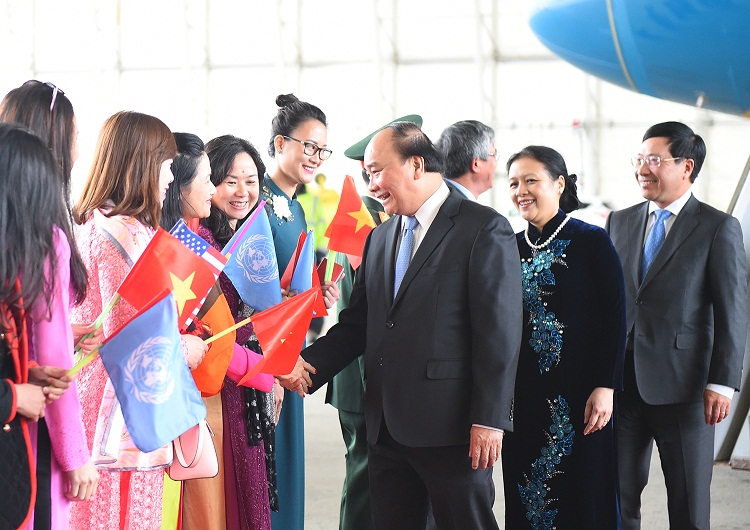 Thủ tướng Nguyễn Xuân Phúc tham gia các hoạt động trong chuyến thăm chính thức Hoa Kỳ.