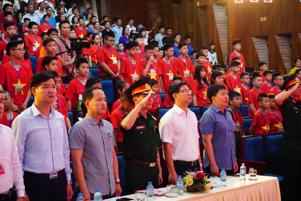 174 chiến sĩ nhí tham gia học kỳ quân đội năm 2017