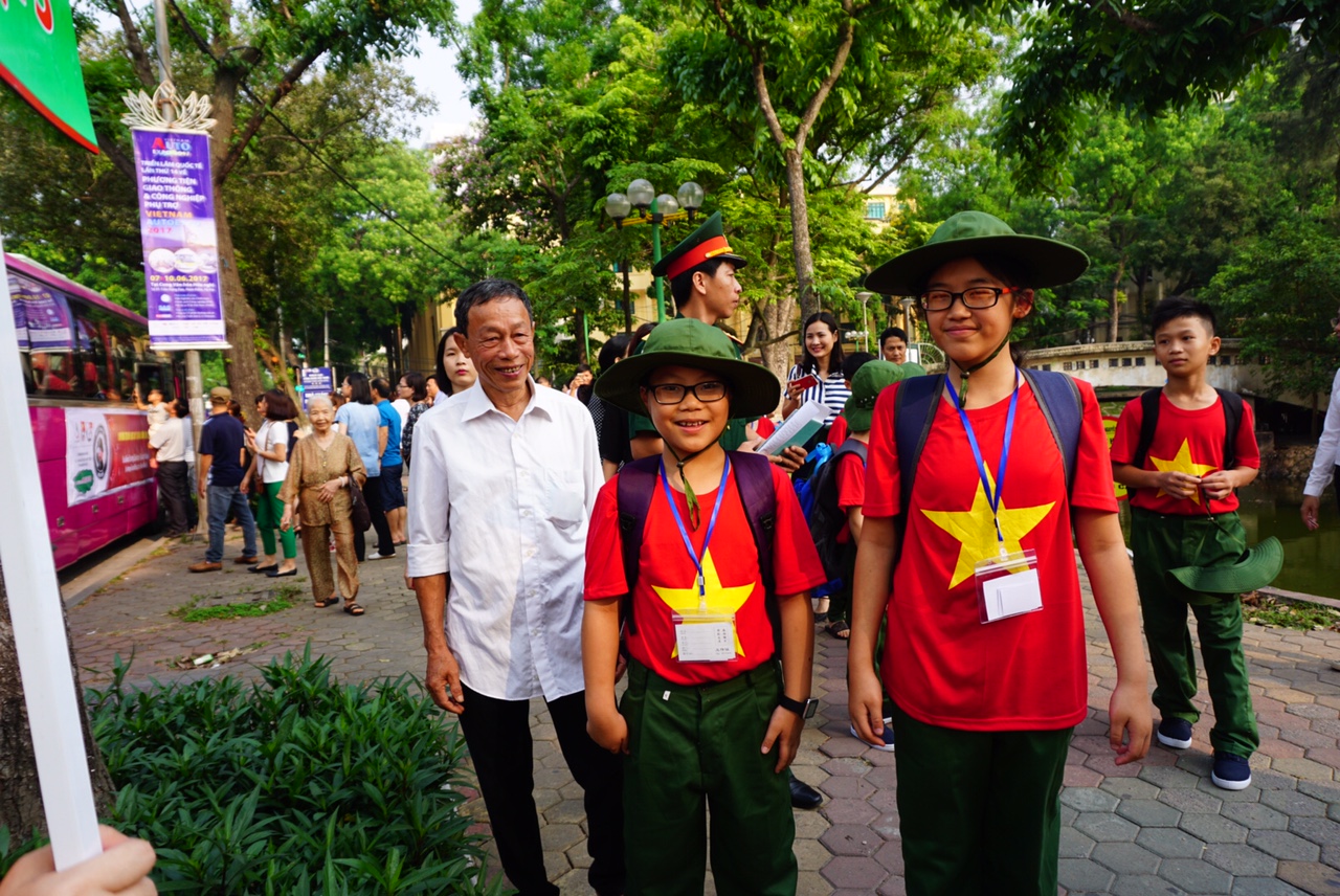 174 chiến sĩ nhí tham gia học kỳ quân đội năm 2017