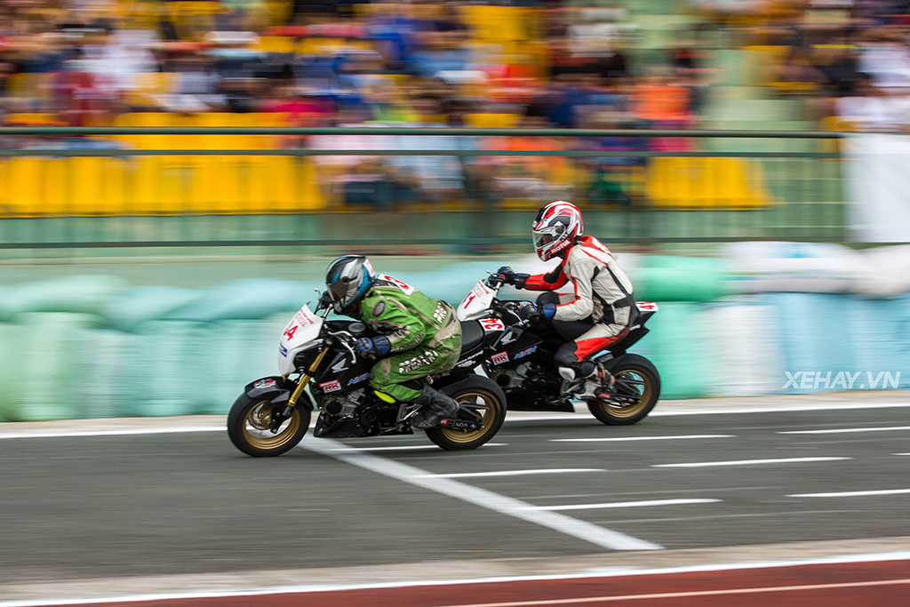 Sân vận động Cần Thơ rực lửa cùng giải đua Honda Racing Cup 2018
