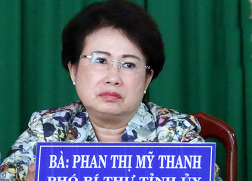 Ban Bí thư cách hết chức vụ trong Đảng của bà Phan Thị Mỹ Thanh