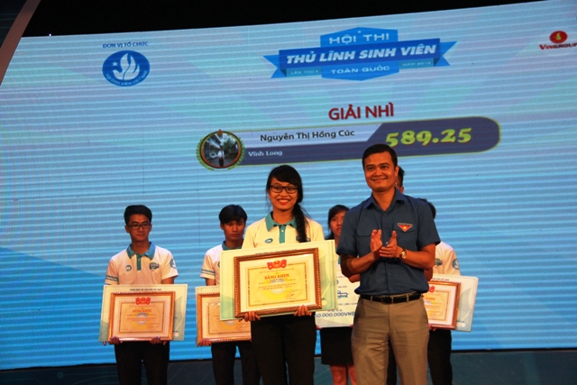 Nguyễn Hoàng Phúc giành giải Nhất “Thủ lĩnh sinh viên toàn quốc  lần thứ II”