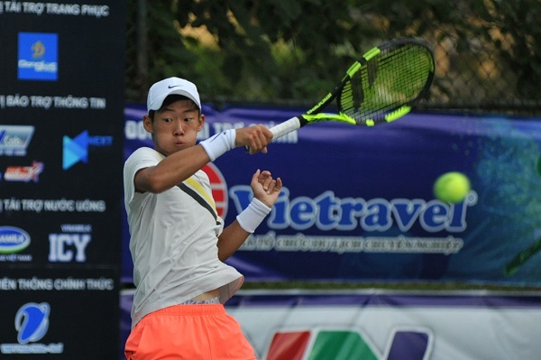 Hoàng Nam gặp khó khăn trước cây vợt trẻ Đài Loan