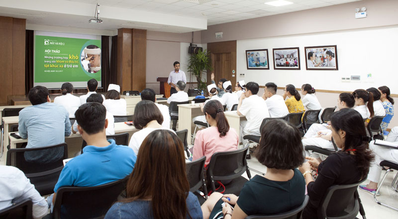 Bệnh Viện Mắt Hà Nội 2: Tập trung điều trị tật khúc xạ mắt ở trẻ em