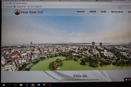 Quận Hoàn Kiếm sắp ra mắt trang tin quảng bá hình ảnh bằng công nghệ GPS