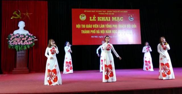 Khai mạc hội thi giáo viên làm Tổng phụ trách Đội giỏi Thủ đô