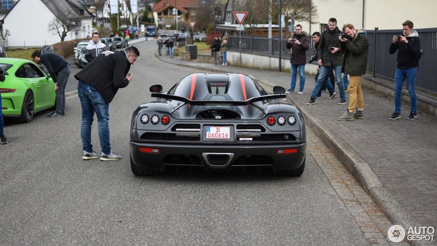 Bắt gặp Koenigsegg CCXR Edition 1.004 mã lực trên đường phố gần Nuburgring