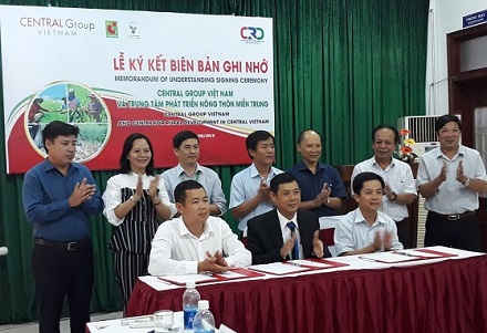 Central Group Việt Nam hỗ trợ đào tạo nông dân