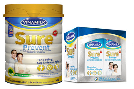 Vinamilk Sure Prevent cùng người cao tuổi Thủ đô 