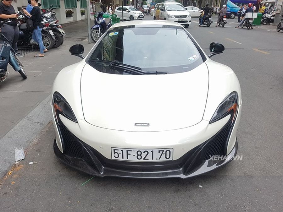 McLaren 650S Spider từng của đại gia Trung Nguyên đã về tay chủ mới